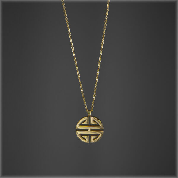 Milano Medallion Gold Necklace