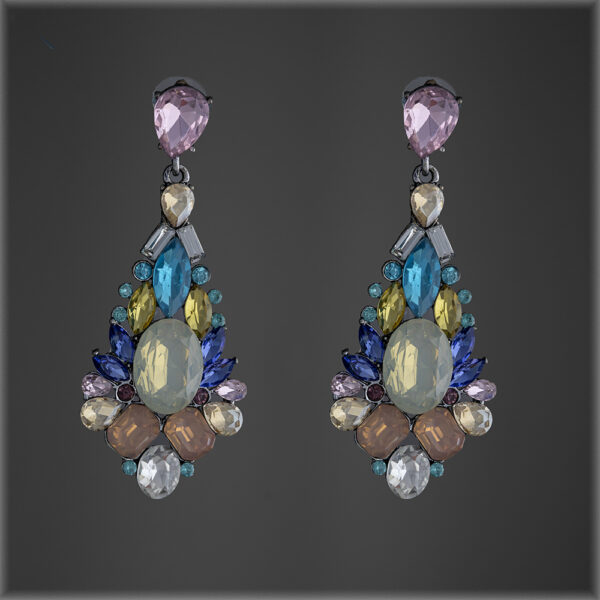 Paris Opalescence crystal dangle earrings