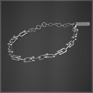 Silver Link chain Bracelet