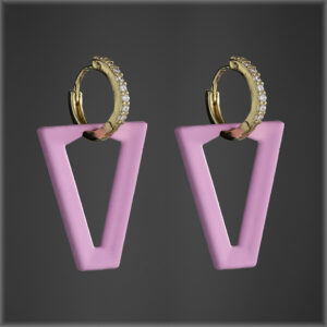 Candy Triangle earrings Musk