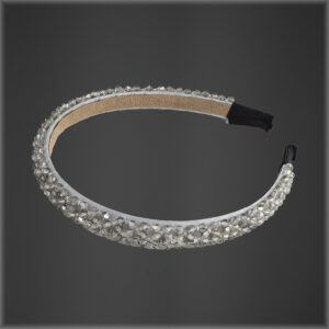 Crystal Mini Headband silver