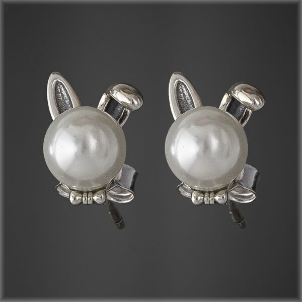 Sterling Silver Bunny Earrings