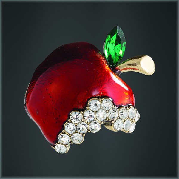 Apple Brooch