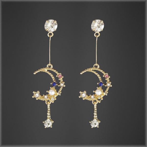 Over the Moon Earrings