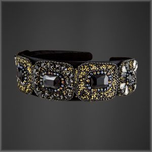 Jasmine Crystal headband black copy