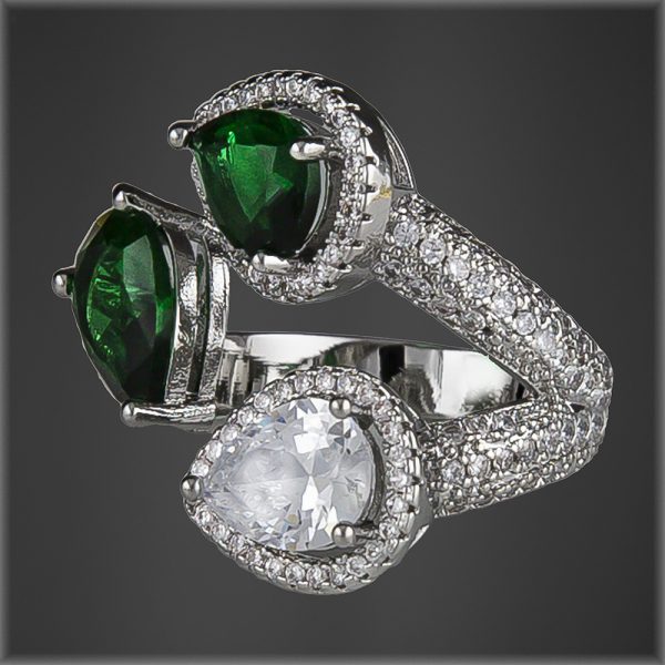 Lux CZ Emerald Ring copy